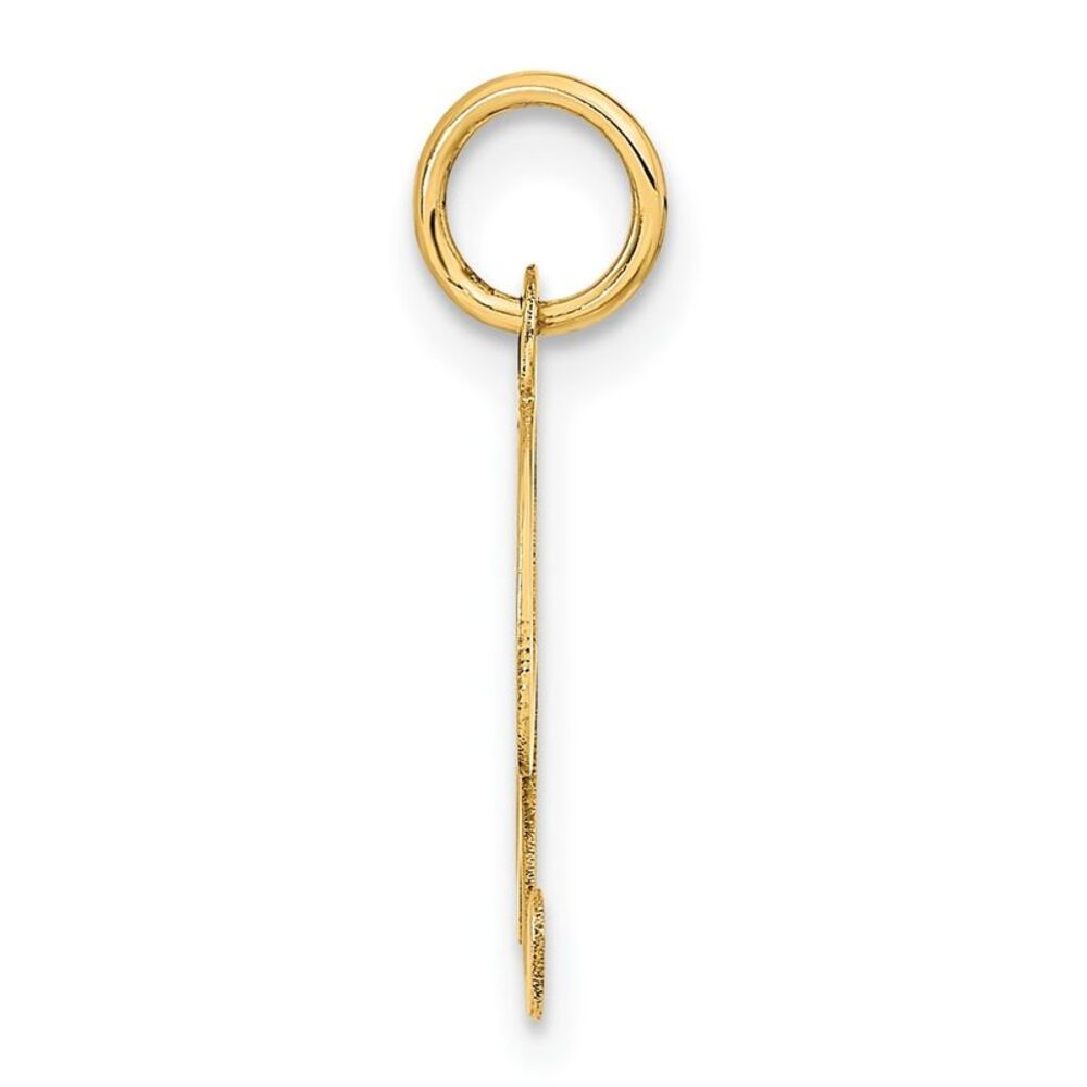 Kazi Luxury 14k Yellow Gold Medium Fancy Script L… - image 2